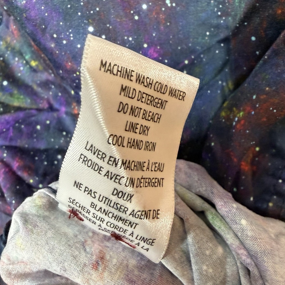 Robert Graham Galen Shirt Mens XL Purple Galaxy Long Slv Button-Down 100%Cotton - Picture 10 of 11